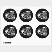 F4U CORSAIR RONDE STICKER (Vel)