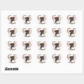 F5 Tornado Ronde Sticker (Vel)