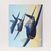 F6F, F8F en F-18C HORNET (16x20 INCH) Legpuzzel (Verticaal)