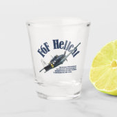 "F6F Hellcat" Shot Glas (Voorkant)