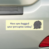 F7- Heb je de porcupine bumper sticker geknuffeld (Op auto)