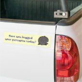 F7- Heb je de porcupine bumper sticker geknuffeld (Op Truck)