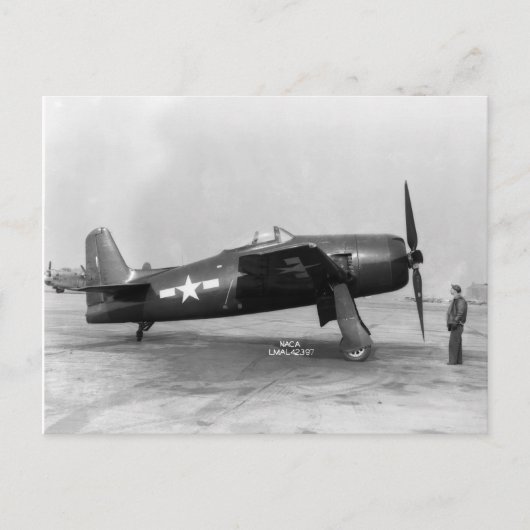 F8F Bearcat Briefkaart (Voorkant)