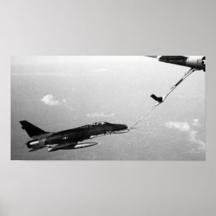 F-100 Super Sabel Poster