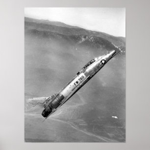 F-100 Super Sabel Poster