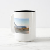 F-100 Super Saber Fighter Jet Mok (Voorkant links)