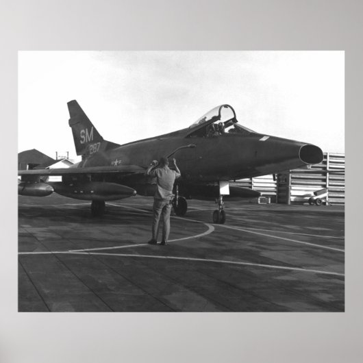 F-100 Super Saber Poster (Voorkant)