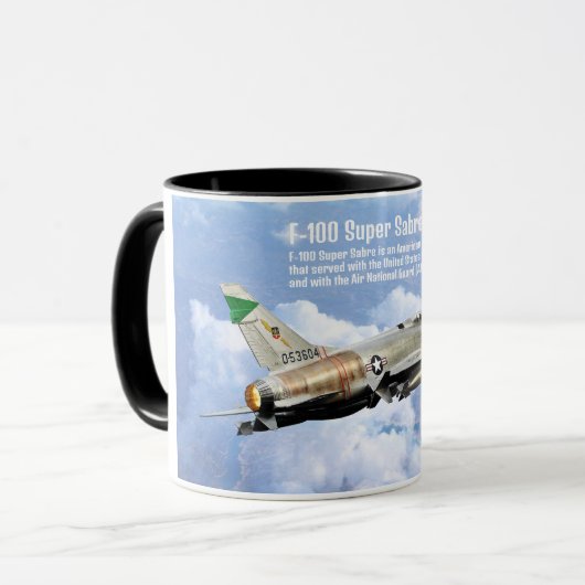 F-100 Super Sabre  Mok (Voorkant links)