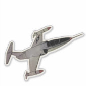 F-104 Starfighter, Interceptor Vliegtuig Sticker (Voorkant)