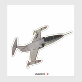 F-104 Starfighter, Interceptor Vliegtuig Sticker