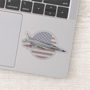 F-105 ThunderChief Militaire Vliegtuigen Sticker