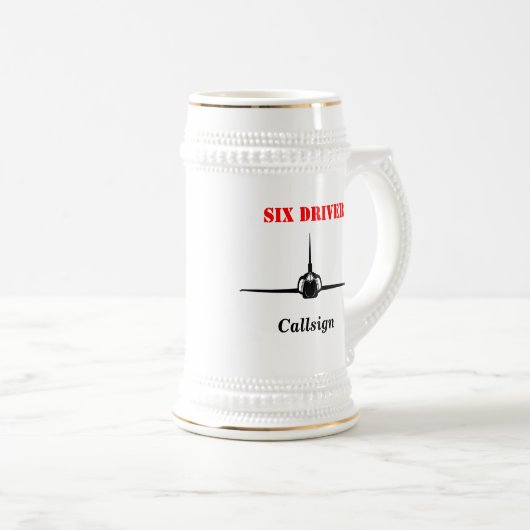 F-106 Mok met oproepbord (Voorkant rechts)