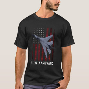 F 111 Vliegtuig Aardvark T-shirt
