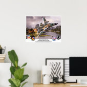 F-111A over Vietnam Aardvark Poster (Thuiskantoor)