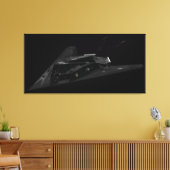 F-117 Nighthawk Canvas Afdruk (Insitu (Woonkamer))
