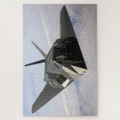 F-117 Nighthawk: Head-On Stealth Legpuzzel (Verticaal)