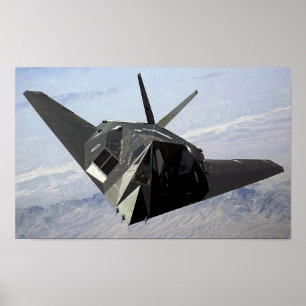 F-117 Nighthawk Vliegtuig Poster