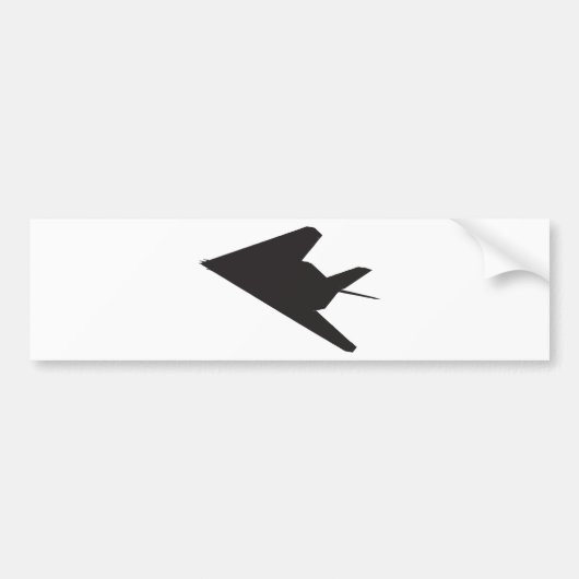 F-117 Stealth Fighter Bumpersticker (Voorkant)
