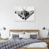 F-117 Toile Enveloppée Nighthawk (Insitu(Chambre))
