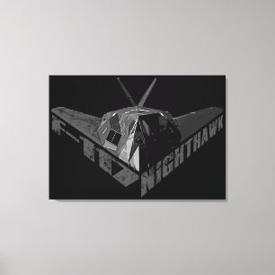 F-117 Toile Enveloppée Nighthawk