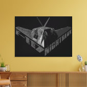 F-117 Toile Enveloppée Nighthawk (Insitu(Salon))