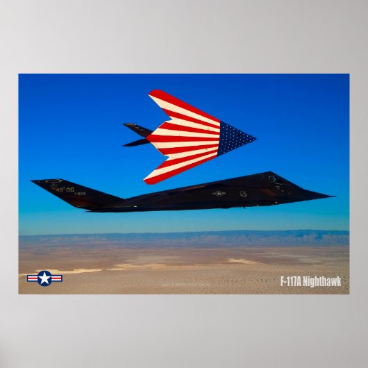 F-117A NIGHTHAWK POSTER (Voorkant)