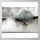 F-14 in smoke poster (Voorkant)