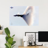 F-14 POSTER "BOOM" TOMCAT (Bureau à domicile)