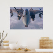 F-14 POSTER "REFUELING" TOMCAT (Cuisine)