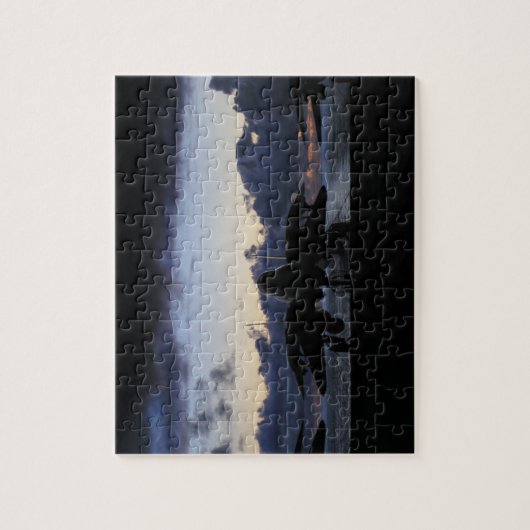 F-14 Sunset Legpuzzel (Verticaal)