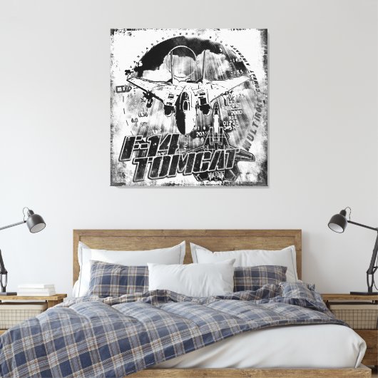 F-14 Toile Tomcat Imprimer toile étirée Imprimer (Insitu(Chambre))