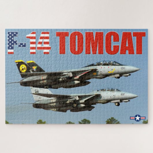 F-14 TOMCAT (20x30 INCH) Legpuzzel (Horizontaal)