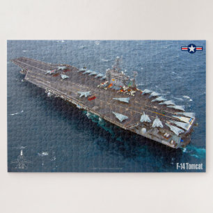 F-14 TOMCAT "CARRIER" (20x30 inch) Legpuzzel