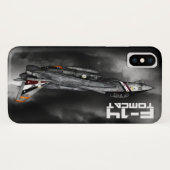 F-14 Tomcat Case-Mate iPhone Case (Achterkant (horizontaal))