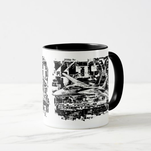 F-14 Tomcat Combo Mug (Devant droit)