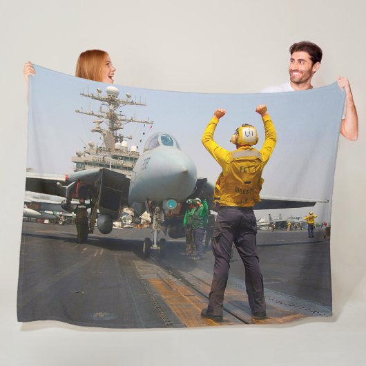F-14 TOMCAT FLEECE DEKEN (In situ)
