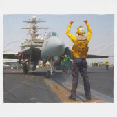 F-14 TOMCAT FLEECE DEKEN (Voorkant (Horizontaal))