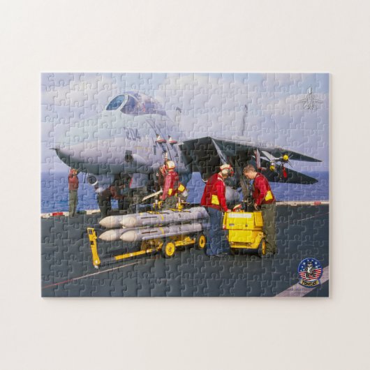 F-14 TOMCAT "FLIGHTDECK" (11x14 inch) Legpuzzel (Horizontaal)