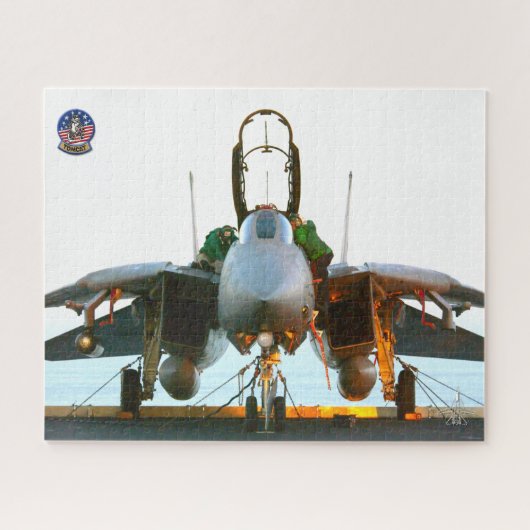 F-14 TOMCAT "FLIGHTDECK" (16x20 inch) Legpuzzel (Horizontaal)