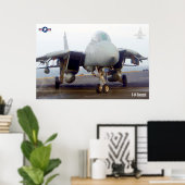 F-14 TOMCAT "FLIGHTDECK" POSTER (Thuiskantoor)