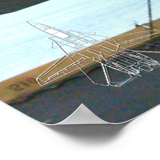 F-14 TOMCAT "FLIGHTDECK" POSTER (Hoek)