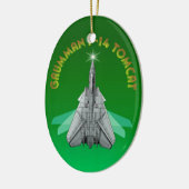F-14 Tomcat Keramisch Ornament (Links)