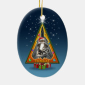 F-14 Tomcat Keramisch Ornament (Achterkant)