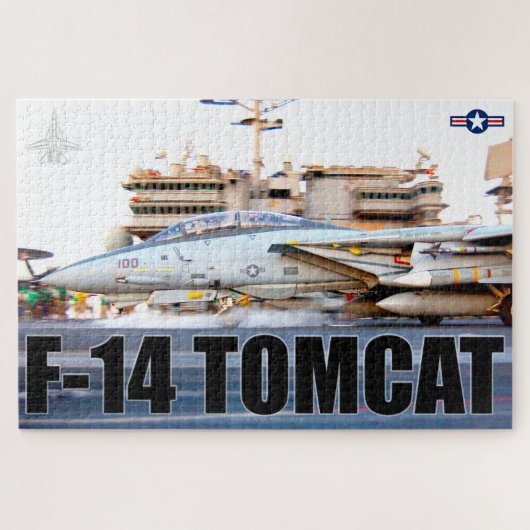 F-14 TOMCAT "LANCERING" (20x30 inch) Legpuzzel (Horizontaal)