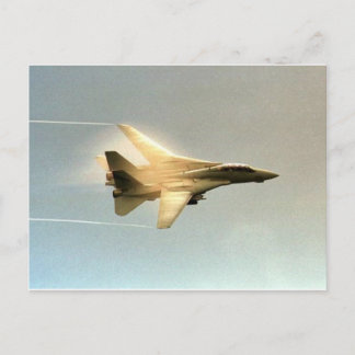 F-14 TOMCAT MET DAMP BRIEFKAART