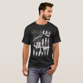 F-14 Tomcat Militaire Gevechtsvliegtuig Amerikaans T-shirt (Voorkant volledig)