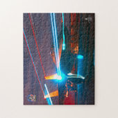 F-14 TOMCAT "NACHTLANCERING" (11x14 inch) Legpuzzel (Verticaal)