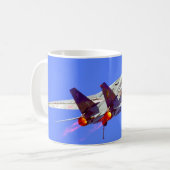 F-14 TOMCAT "NAVERBRANDER" KOFFIEMOK (Voorkant links)