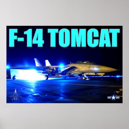 F-14 TOMCAT POSTER (Voorkant)