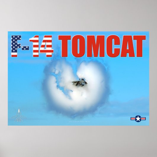 F-14 TOMCAT POSTER (Voorkant)